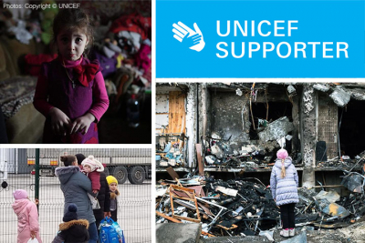 War in Ukraine - Synova supports UNICEF