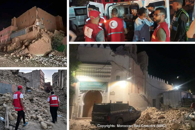 Earthquake in Morocco - Support the Red Cross Emergency Aid together with Synova!